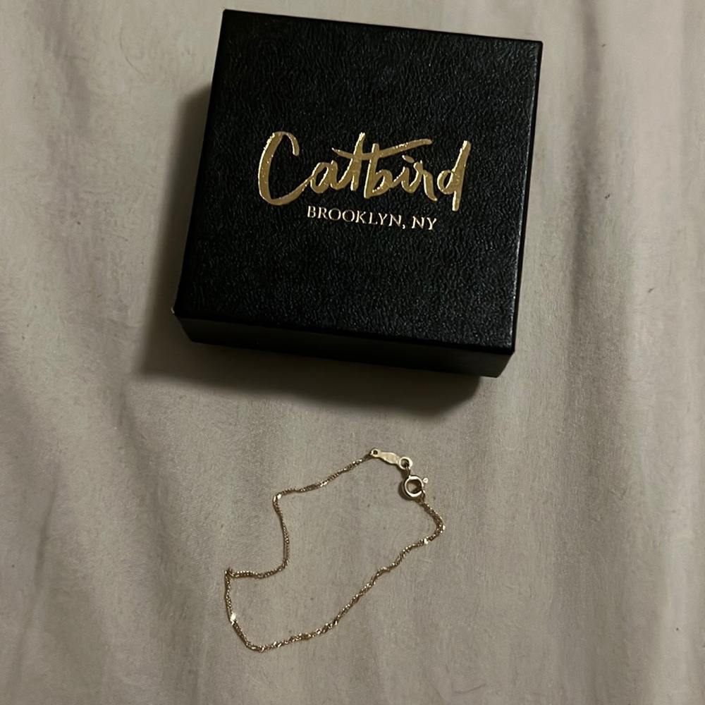 Cat bird sweet nothing bracelet